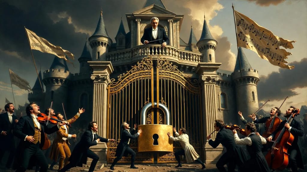 Orgoliul și invidia în muzica clasică