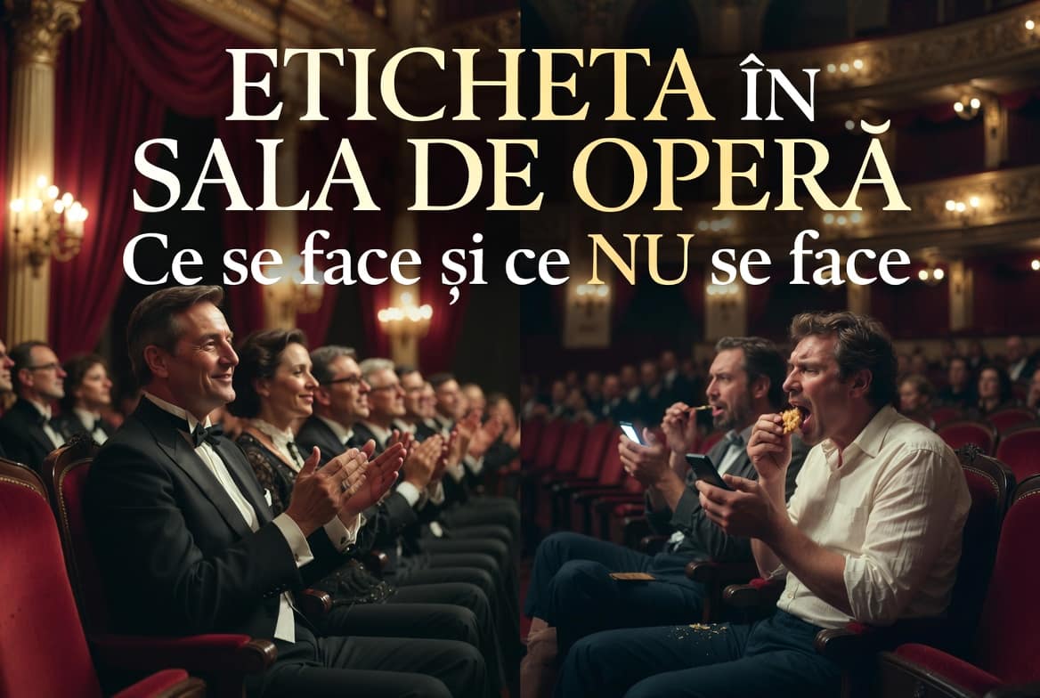 Eticheta in sala de opera: ce se face si ce nu se face ca spectator