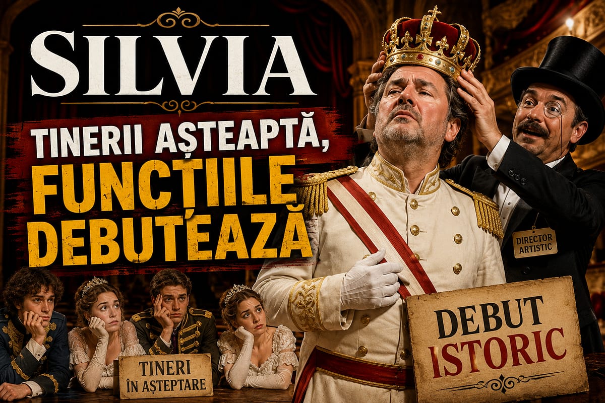 Silvia la Opera Brașov: Când un director artistic de 50 de ani devine june-prim. Recenzie sinceră a spectacolului din 9 mai 2026