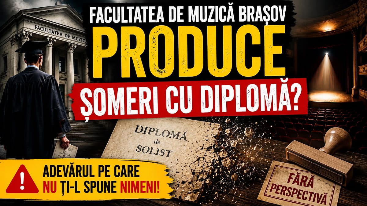 Facultatea de Muzică din Brașov produce șomeri cu dimplomă?