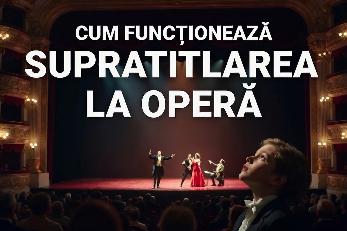 Cum functioneaza supratitlarea la opera si cum te ajuta sa intelegi spectacolul