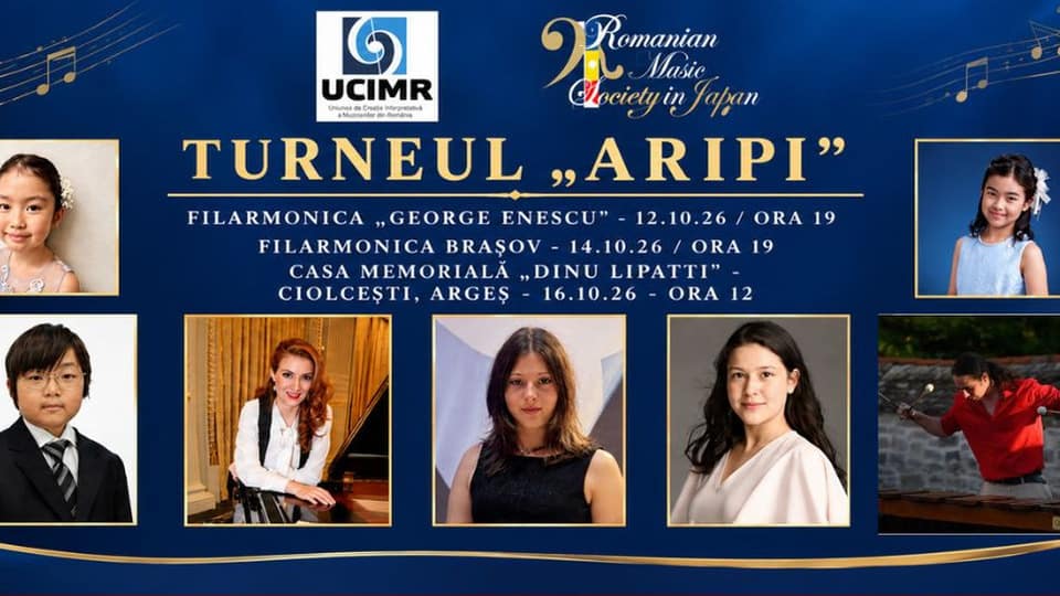 Turneul Aripi debutează pe scena mică a Ateneului Român