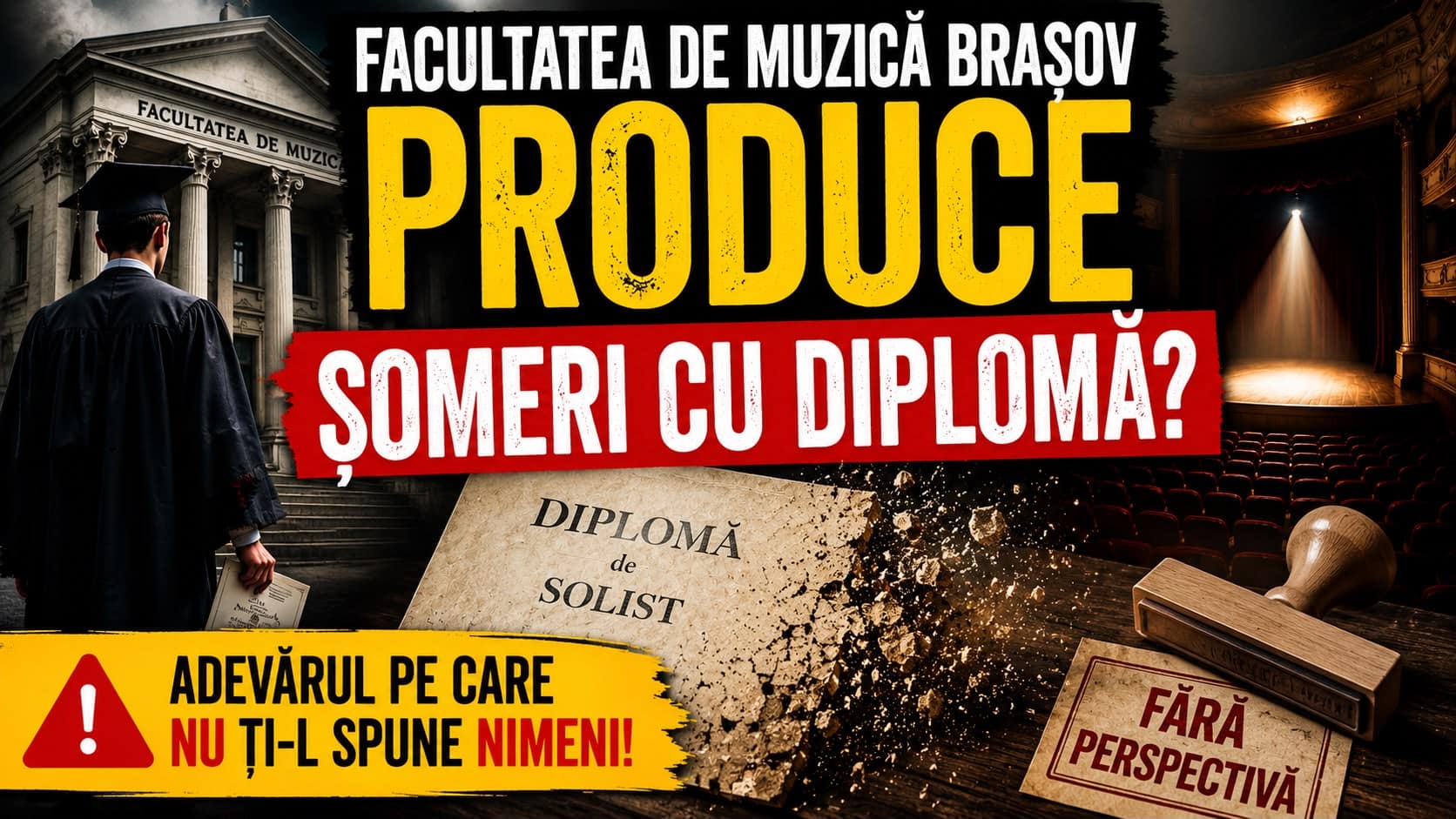 Facultatea de muzică din brașov produce șomeri cu diplomă?