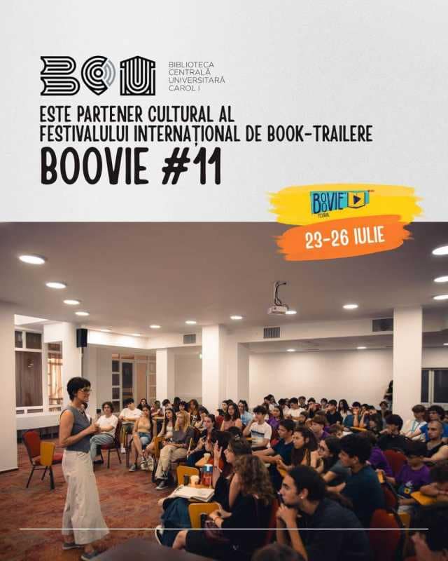 festivalul boovie,book-trailere,cultura — Festivalul de book-trailere ‘Boovie’ a început la București