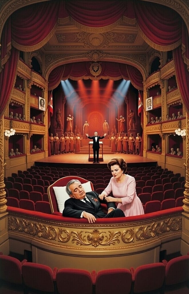 Ceaușescu la operă